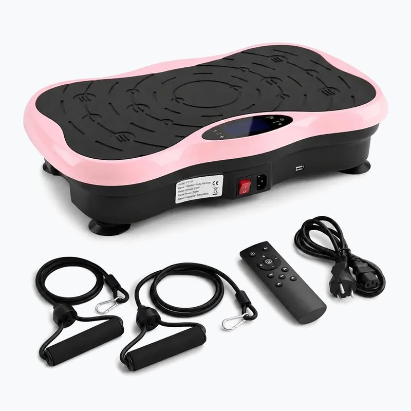 Vibracinė platforma Extralink Moonwalk Spin Move black/pink 5