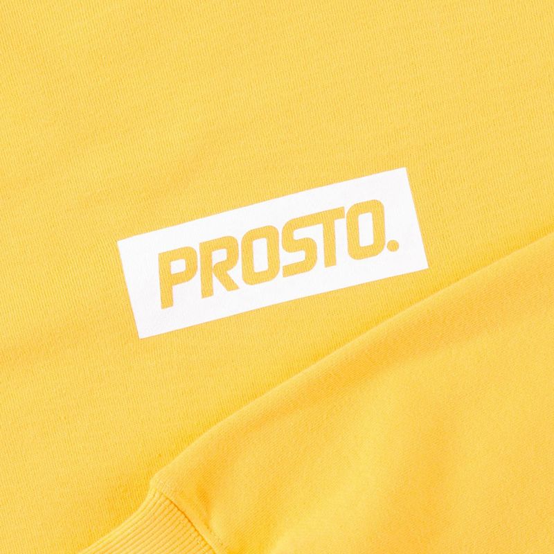 Vyriškas džemperis PROSTO Crewneck Bokz yellow 3