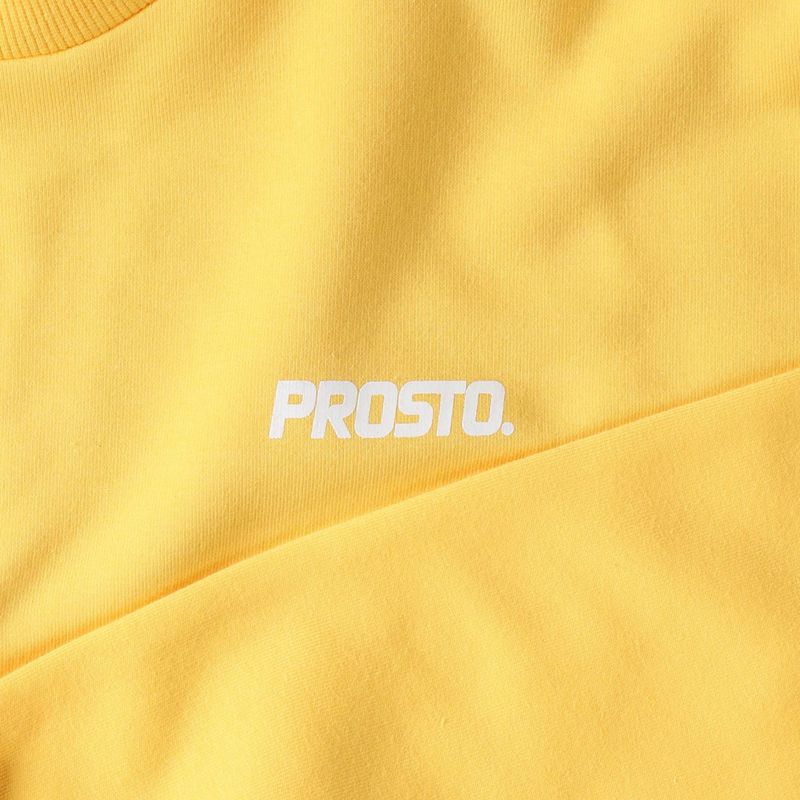 Vyriškas džemperis PROSTO Crewneck Redner yellow 3