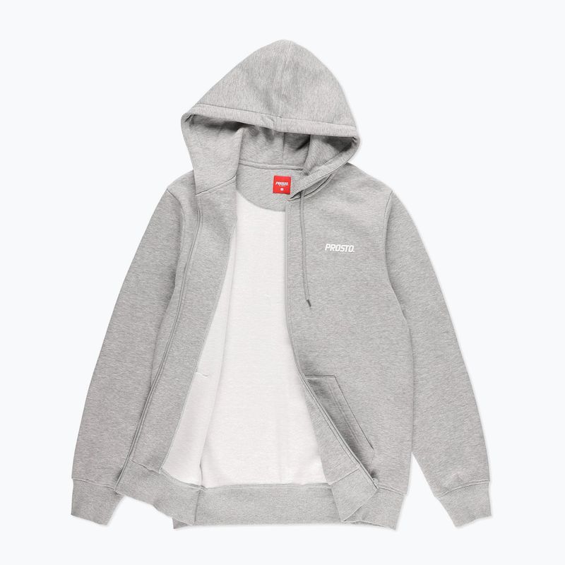 Vyriškas džemperis PROSTO Rendot Zip Hoodie gray 3