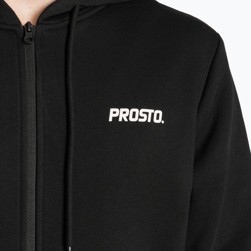 Vyriškas džemperis PROSTO Rendot Zip Hoodie black 3