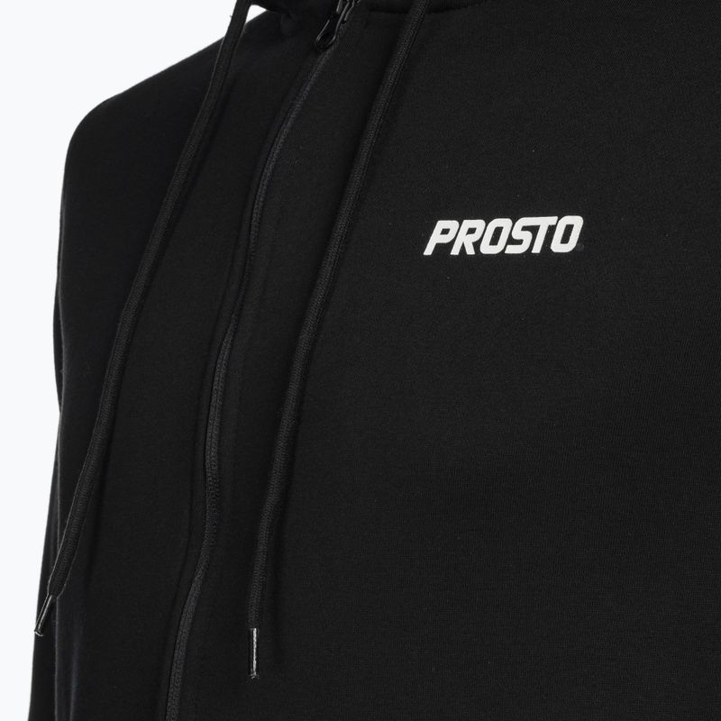 Vyriškas džemperis PROSTO Rendot Zip Hoodie black 6