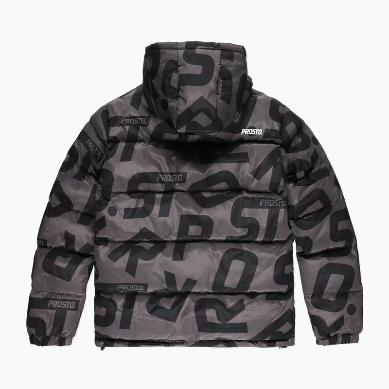 Vyriška žieminė striukė PROSTO Winter Adament black 2