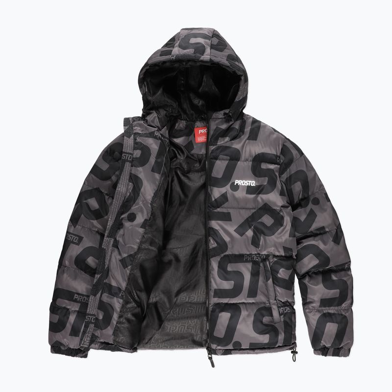 Vyriška žieminė striukė PROSTO Winter Adament black 3