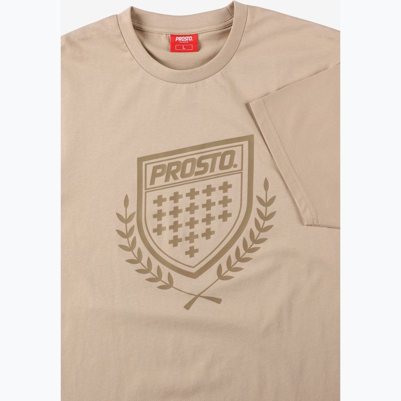 Vyriški marškinėliai PROSTO Tronite beige 3