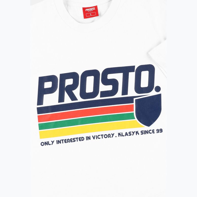 Vyriški marškinėliai PROSTO Fruiz white 3