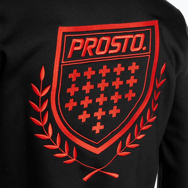 Vyriškas džemperis PROSTO Hoodie Pomet black 8