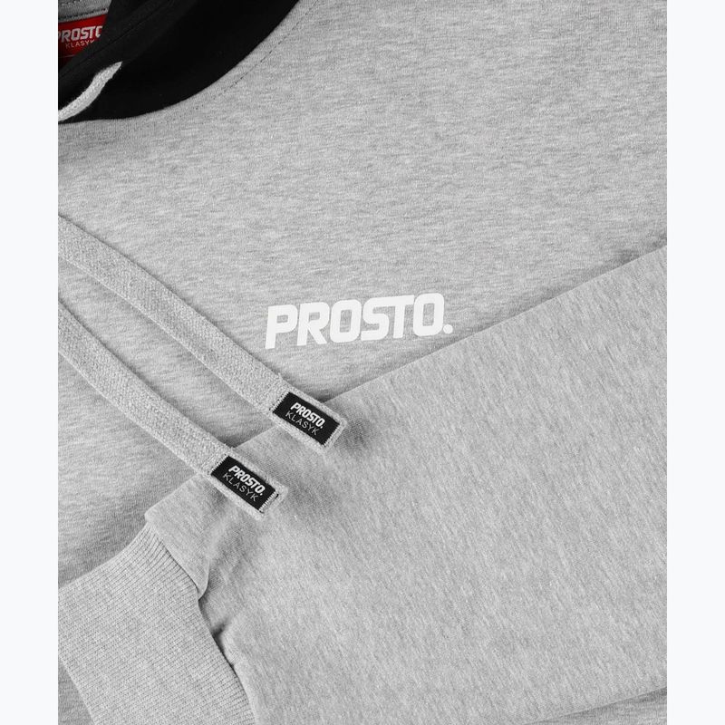 Vyriškas džemperis PROSTO Hoodie Haxle gray 9