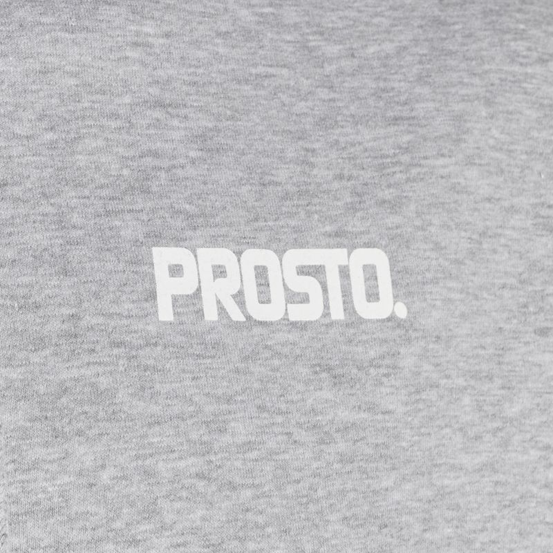 Vyriškas džemperis PROSTO Hoodie Haxle gray 7