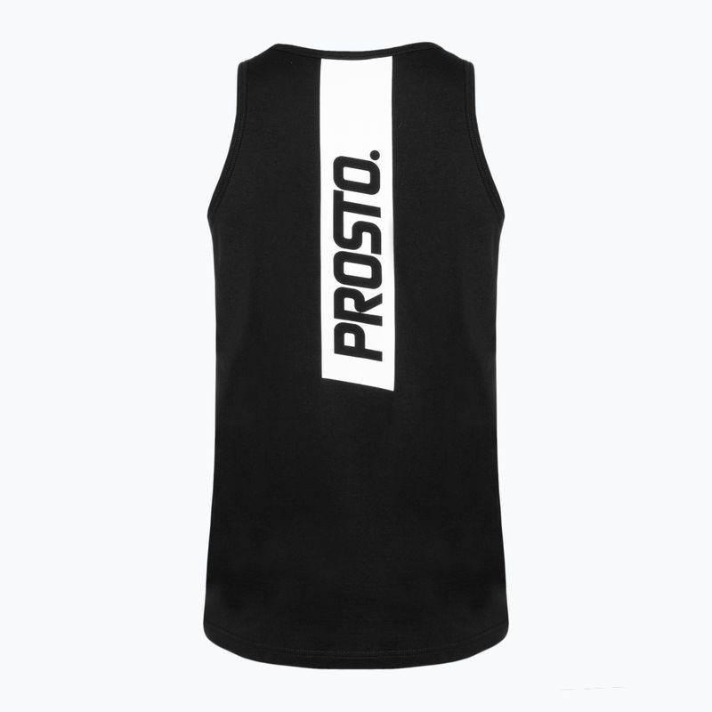 Vyriškas tank topas PROSTO Top Triztix black 2