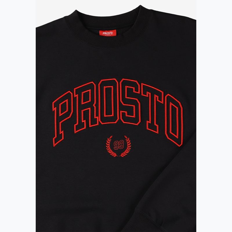 Vyriškas džemperis PROSTO Crewneck Varsity black 6