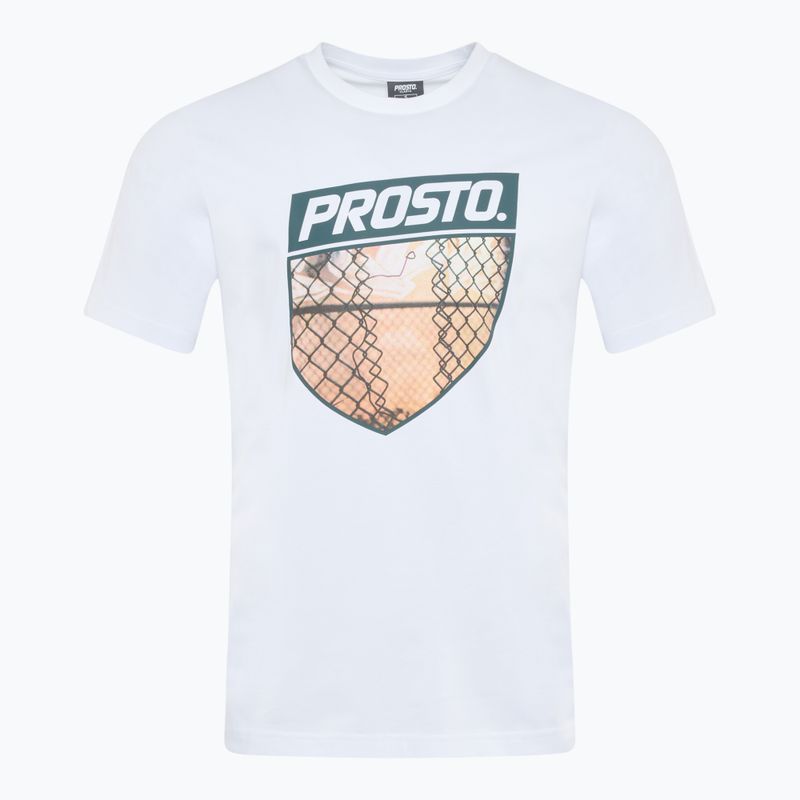 Vyriški marškinėliai PROSTO Skizzle white