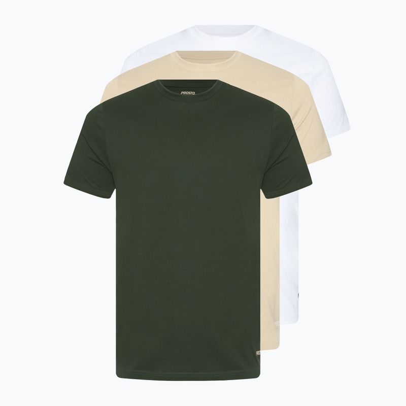 Vyriški marškinėliai PROSTO Basic 3Pack multicolor