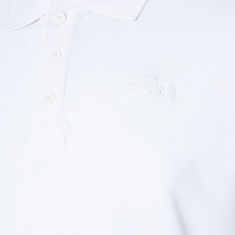 Vyriški polo marškinėliai PROSTO Polo Lior white 3