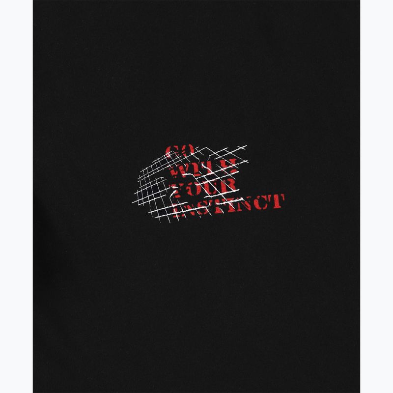 Vyriški marškinėliai PROSTO Instinct black 3