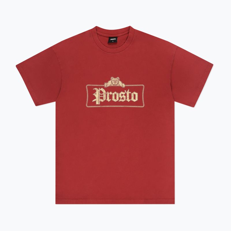 Vyriški marškinėliai PROSTO Bull red