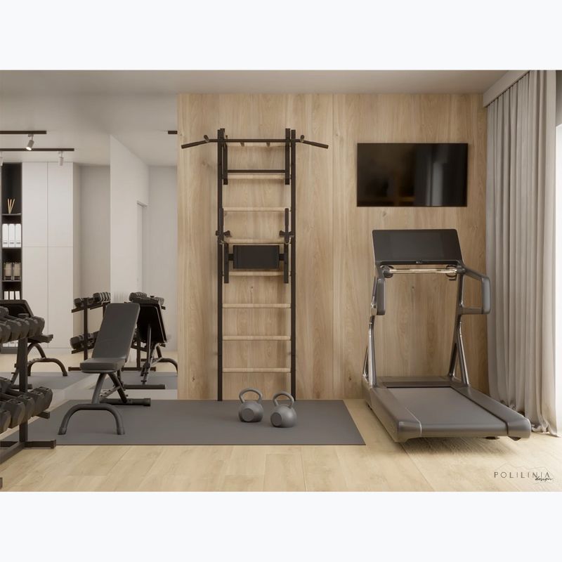 BenchK gimnastikos kopėčios juodos BK-232B 20