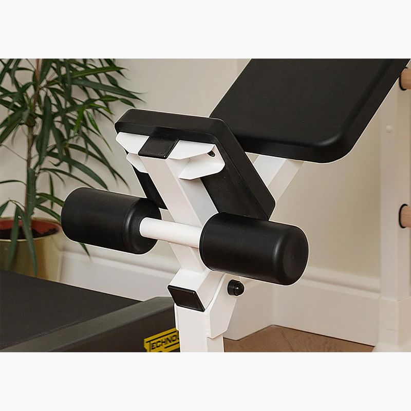 Gimnastikos kopėčios BenchK 523W white matte/oak 15