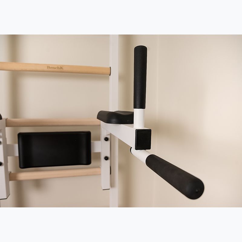 Gimnastikos kopėčios BenchK 222W white matte/oak 9