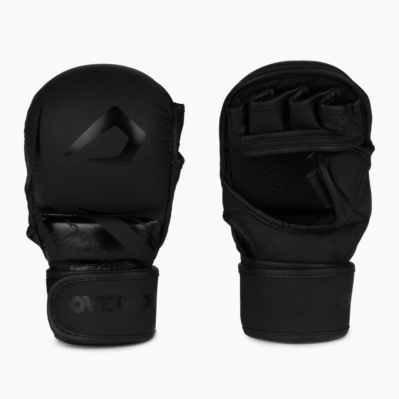 Overlord Sparring MMA graplingo pirštinės juodos 101003-BK/S