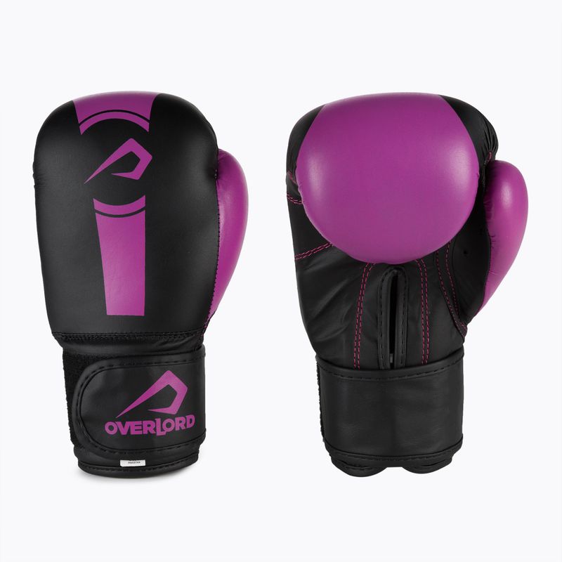 Overlord Boxer pirštinės juodos 100003-PK 3
