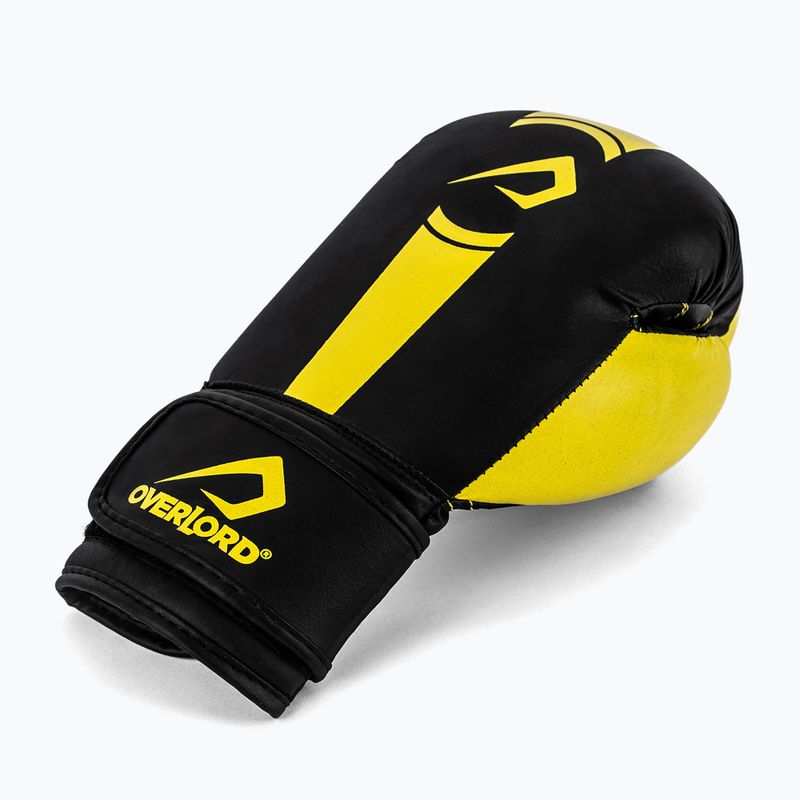 Bokso pirštinės Overlord Boxer geltonos 3