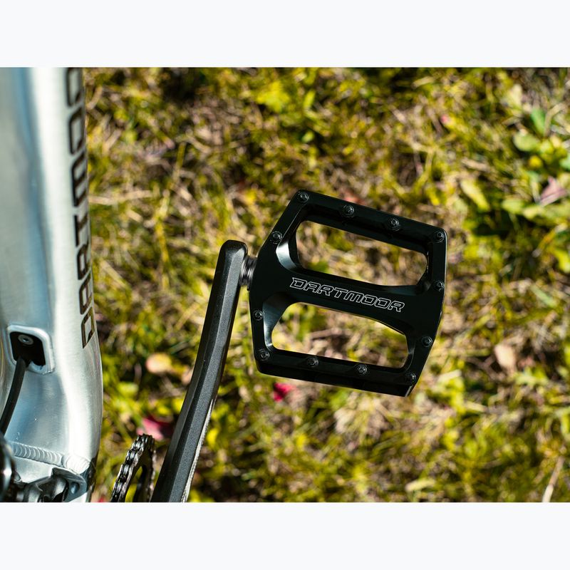 Dviračių pedalai Dartmoor Thunder black anodized 2