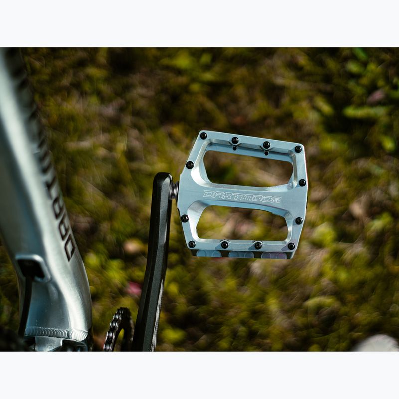 Dviračių pedalai Dartmoor Thunder mirror silver 3