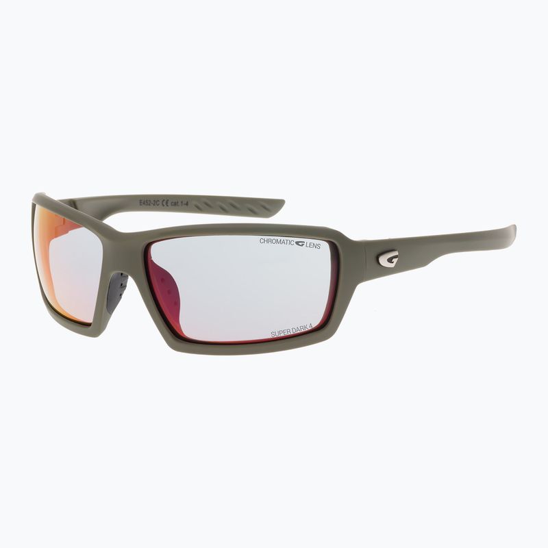 Akiniai nuo saulės GOG Elbrus matt green/black 2