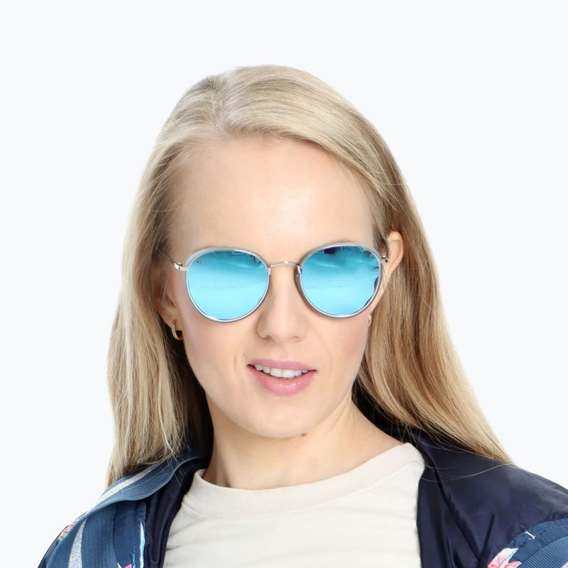 Akiniai nuo saulės GOG Elektra matt cristal grey/silver 5
