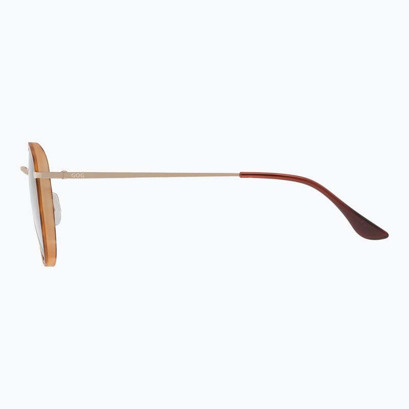 Akiniai nuo saulės GOG Elektra matt brown demi/gold 3