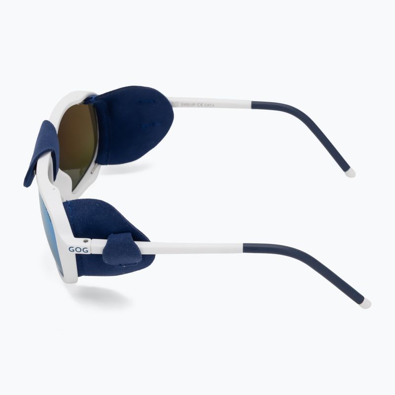 Akiniai nuo saulės GOG Everest matt white/navy blue 4