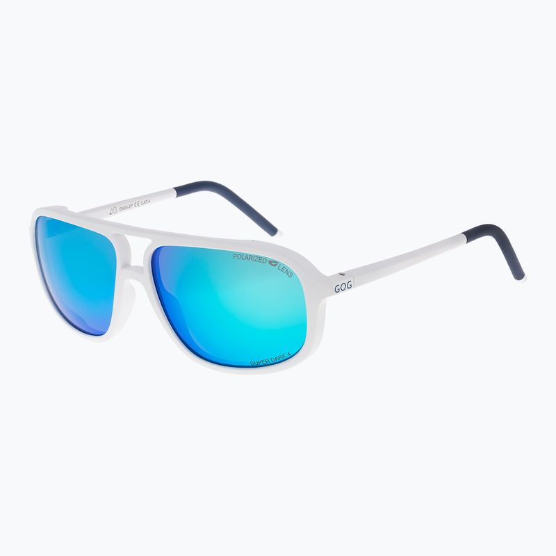 Akiniai nuo saulės GOG Everest matt white/navy blue 2