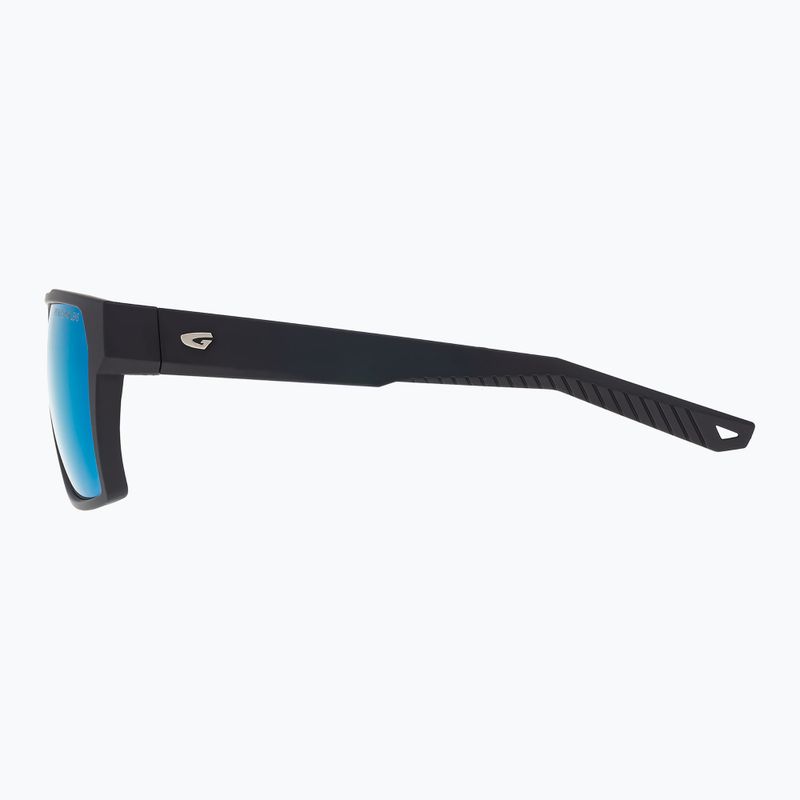 Saulės akiniai GOG Nazca matt black/reflex white blue 3