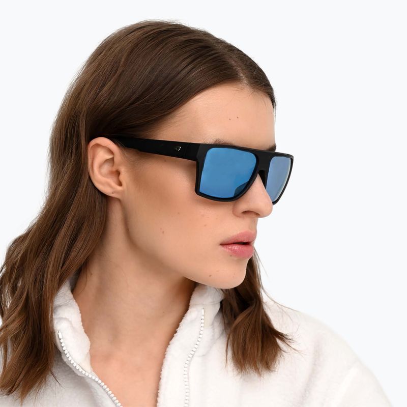 Saulės akiniai GOG Nazca matt black/reflex white blue 4