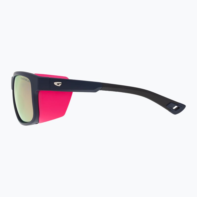 Saulės akiniai GOG Makalu matt navy blue/pink/reflex pink 4
