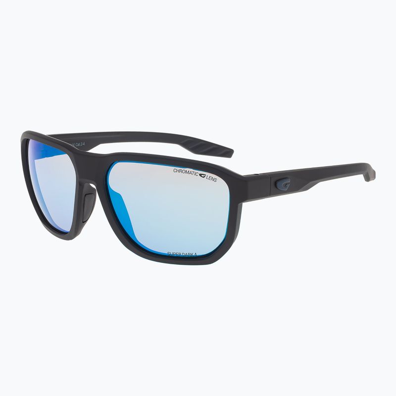Saulės akiniai GOG Pamir matt metallic black/black/reflex white blue 3