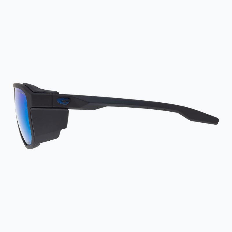 Saulės akiniai GOG Pamir matt metallic black/black/reflex white blue 5