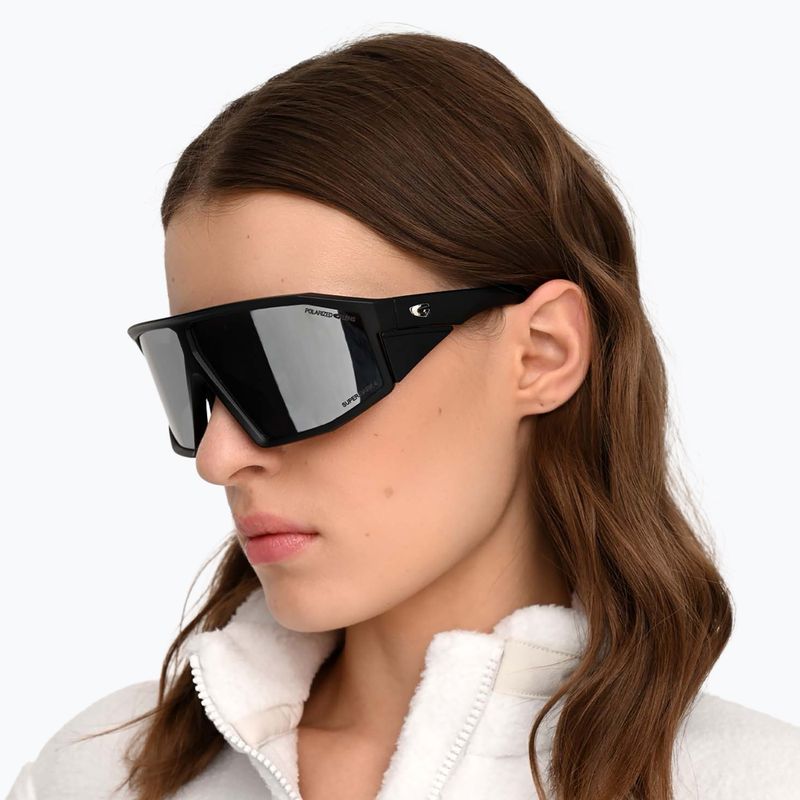 Saulės akiniai GOG Lhotse S4 matt black/reflex silver 8