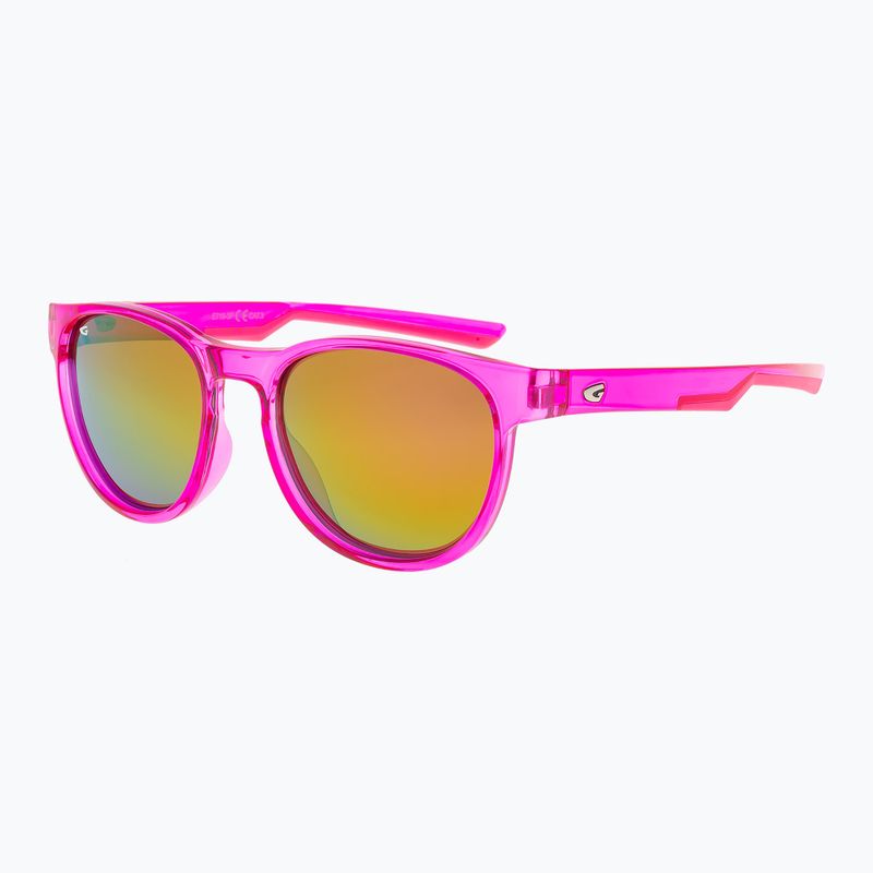 Saulės akiniai GOG Mavi cristal pink/pink/reflex pink