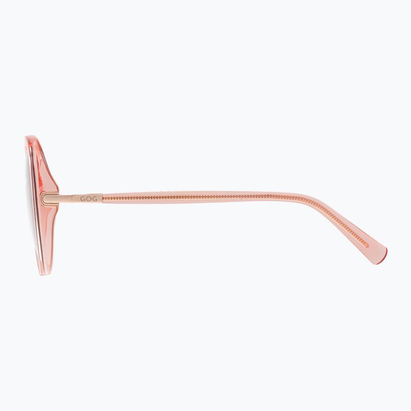 Saulės akiniai GOG Leyla cristal pink/brown 3
