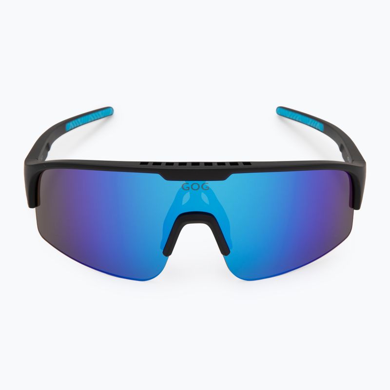 Vaikiški akiniai nuo saulės GOG Petra matt black/blue reflex blue 3