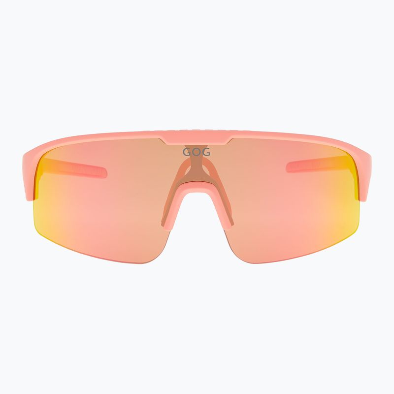 Vaikiški akiniai nuo saulės GOG Petra matt light pink/pink reflex red 6
