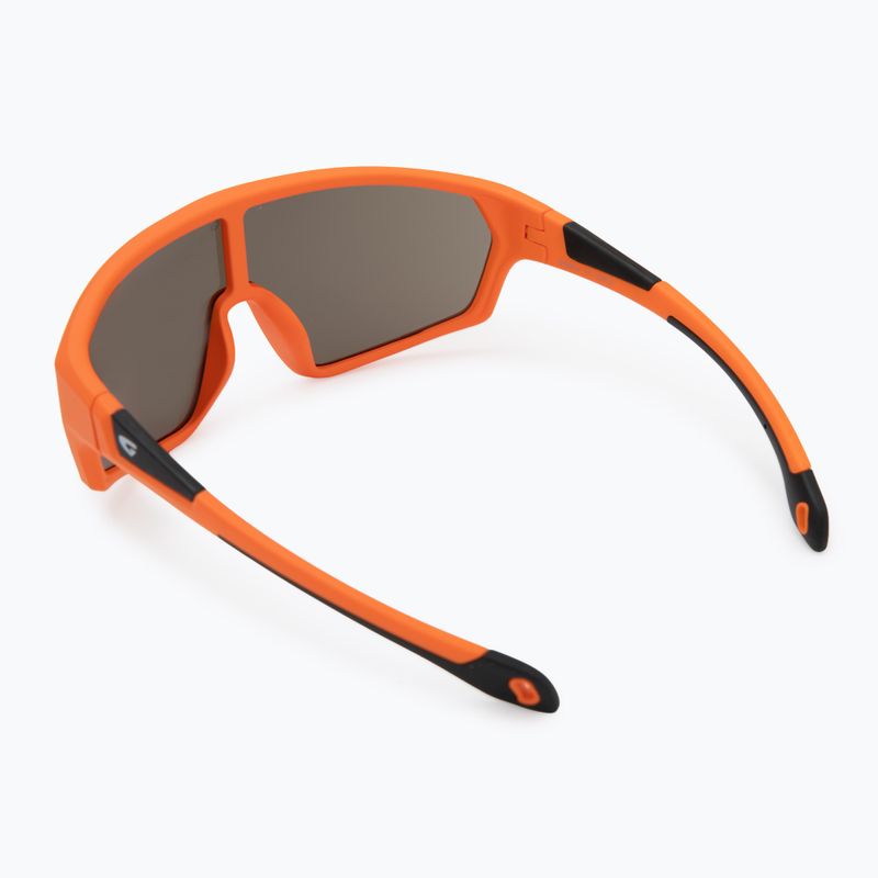 Vaikiški akiniai nuo saulės GOG Flint matt neon orange/black reflex silver 2