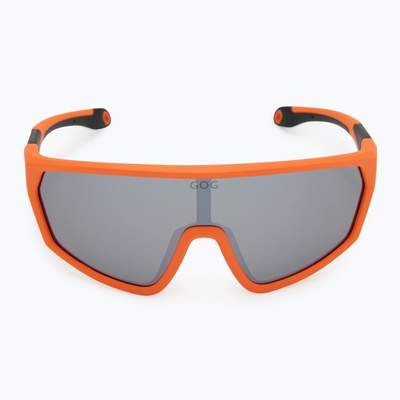 Vaikiški akiniai nuo saulės GOG Flint matt neon orange/black reflex silver 3