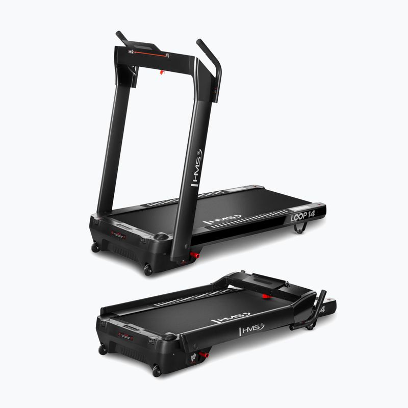 Elektrinis bėgimo takelis HMS LOOP14 black 4