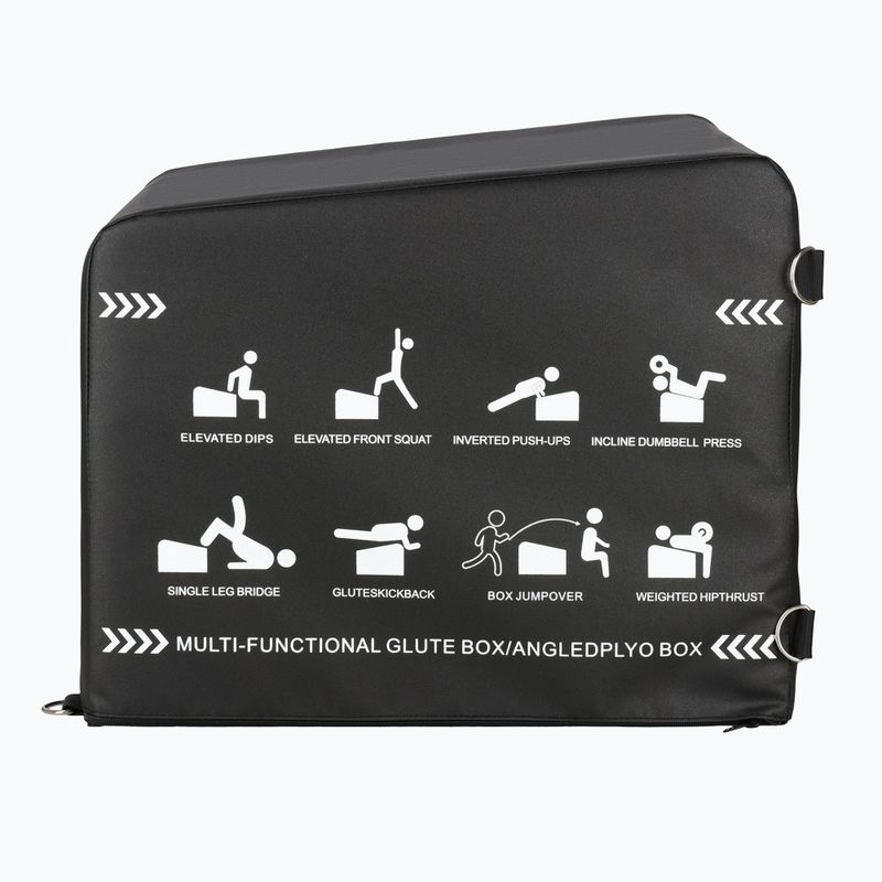 Dėžė treniruotėms HMS HTB61 Hip Thrust black 2