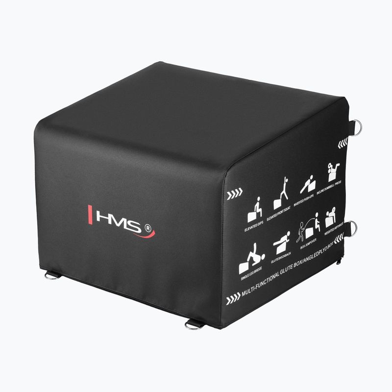 Dėžė treniruotėms HMS HTB61 Hip Thrust black 4