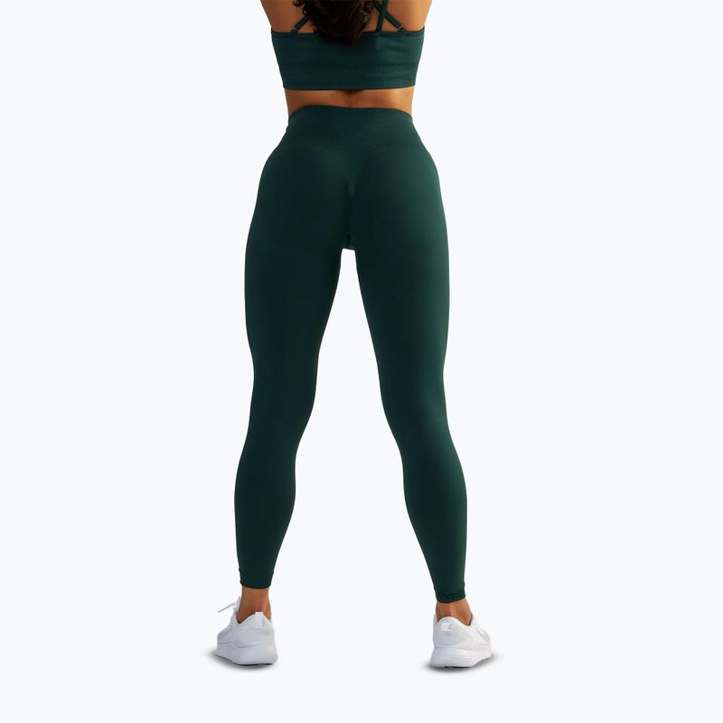 Moteriškos treniruočių tamprės BeShaped Shape Up dark green 4