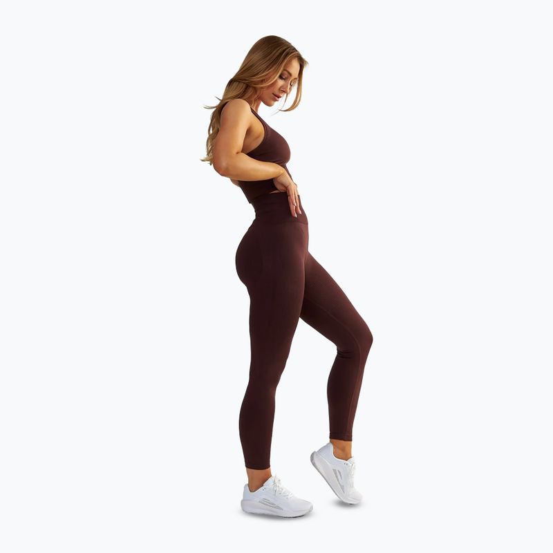 Moteriškos treniruočių tamprės BeShaped Body Boost brown 5